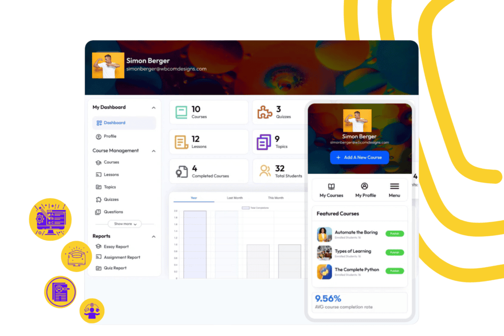 sell courses onlien
