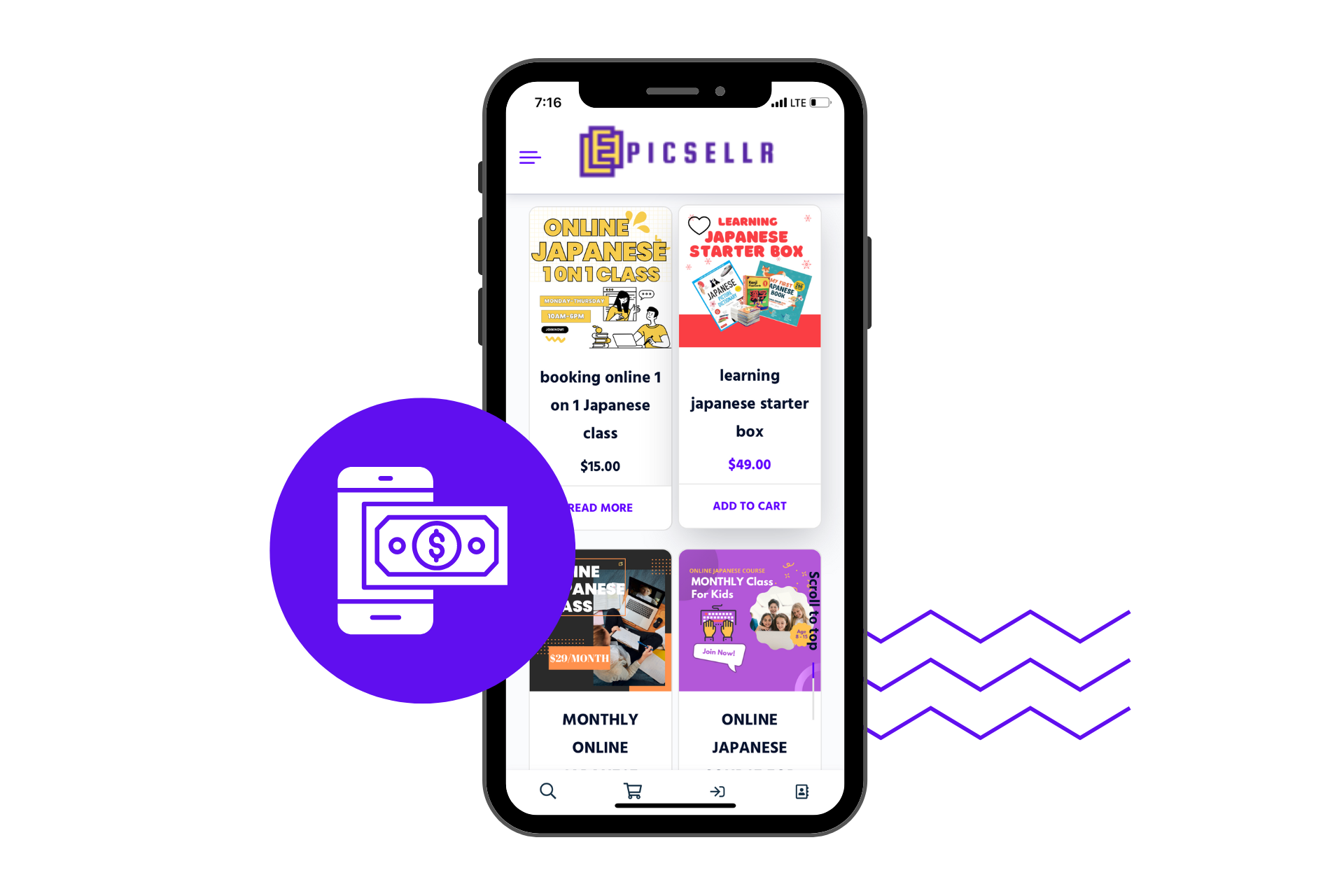 sell courses online, sell course online