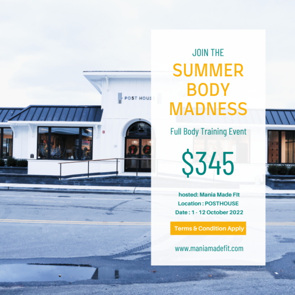 EVENT E-TICKET FOR 4/25 FITNESS POP UP
